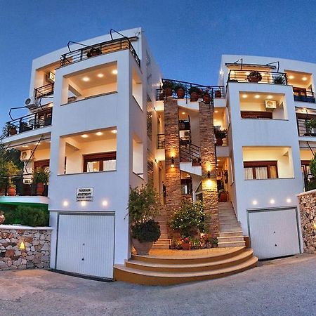Panorama Apartments Plomari ภายนอก รูปภาพ