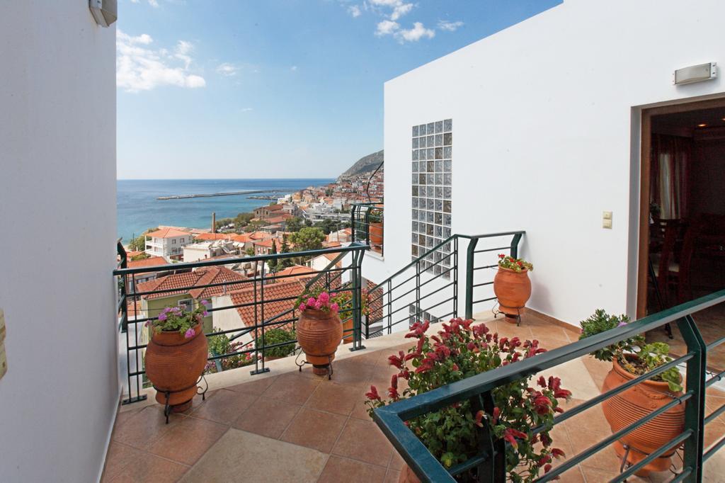 Panorama Apartments Plomari ภายนอก รูปภาพ