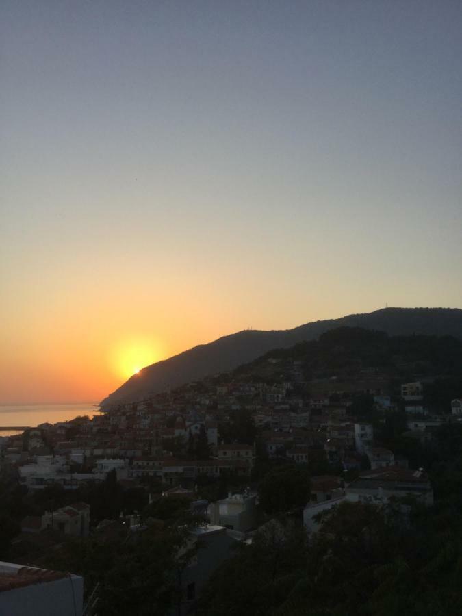 Panorama Apartments Plomari ภายนอก รูปภาพ